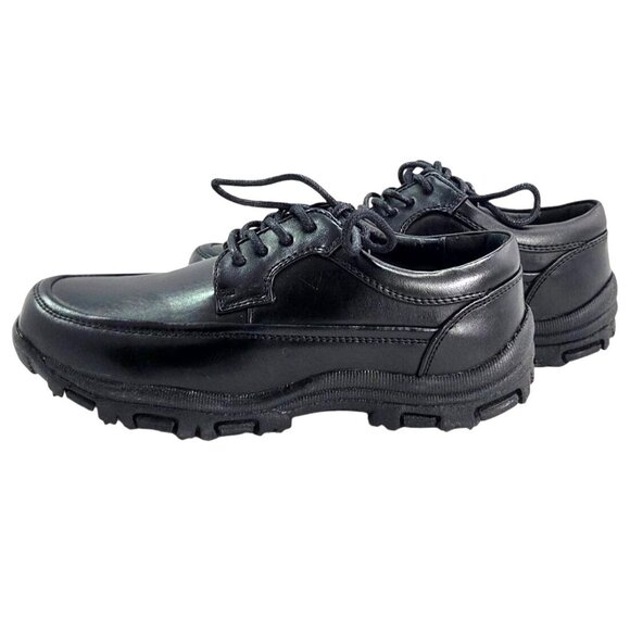 Joseph Allen Black Lace-Up Boys Casual Dress Shoes Size 13 EUC w Box - Picture 4 of 10